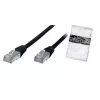 Tinklo kabelis ShiverPeaks BS75111-S 1m Cat5e F/UTP Juodas
