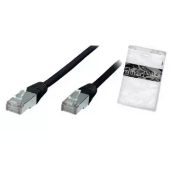 Tinklo kabelis ShiverPeaks BS75111-S 1m Cat5e F/UTP Juodas