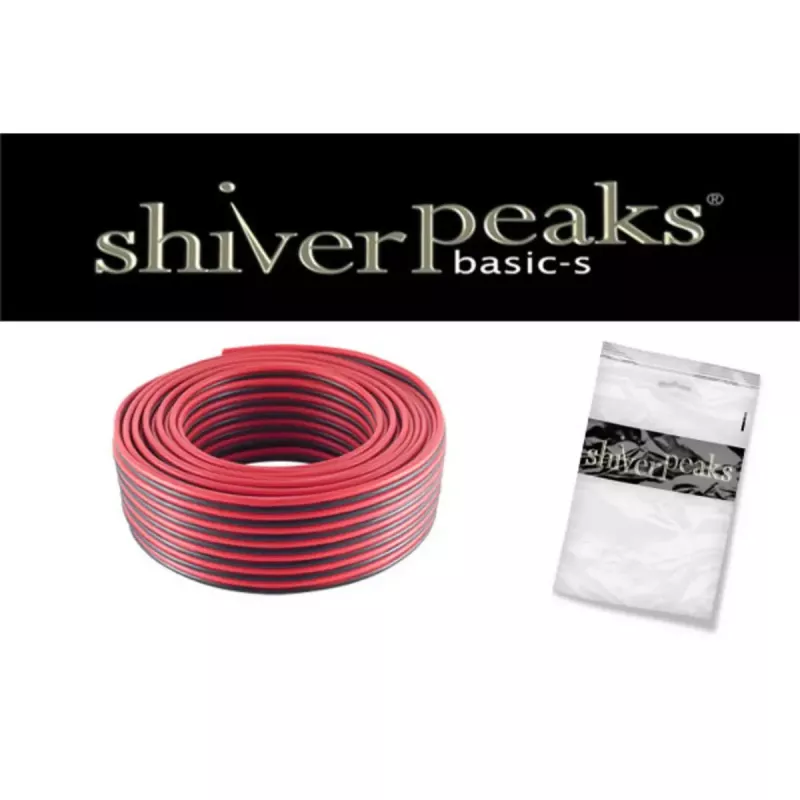 Audio kabelis ShiverPeaks BS06-181005 100 m juodas raudonas