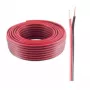 Garso kabelis ShiverPeaks Basic-S 10 m juodas raudonas
