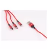USB laidas ShiverPeaks BS14-50070 1,2 m USB A USB C Micro-USB B juodas