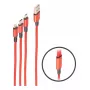 USB laidas ShiverPeaks BS14-50070 1,2 m USB A USB C Micro-USB B juodas