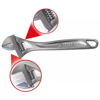 Reguliuojamas veržliaraktis KS Tools 577.0450, žiočių plotis 120 mm