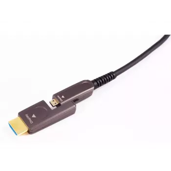 HDMI kabelis ShiverPeaks BS30-52505 50 m HDMI Type A (standartinis) vyriškas – HDMI Type D (mikro) vyriškas 48 Gbit/s