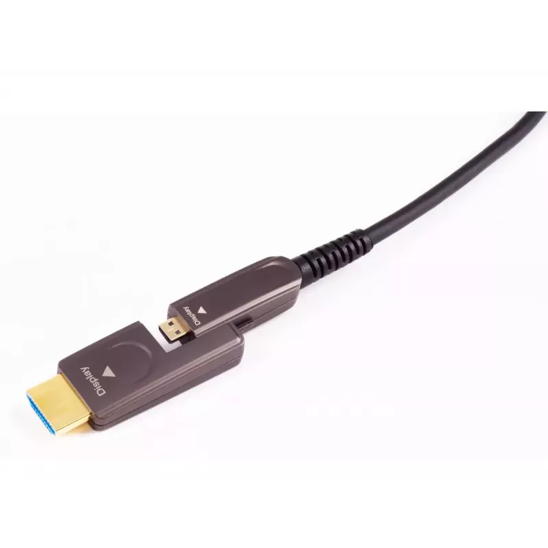 HDMI kabelis ShiverPeaks BS30-52505 50 m HDMI Type A (standartinis) vyriškas – HDMI Type D (mikro) vyriškas 48 Gbit/s