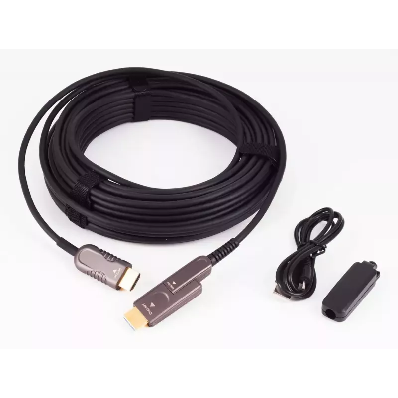 HDMI kabelis ShiverPeaks BS30-52505 50 m HDMI Type A (standartinis) vyriškas – HDMI Type D (mikro) vyriškas 48 Gbit/s