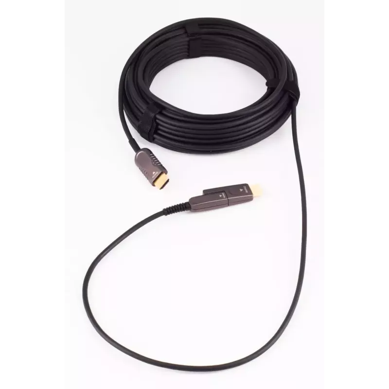 HDMI kabelis ShiverPeaks BS30-52505 50 m HDMI Type A (standartinis) vyriškas – HDMI Type D (mikro) vyriškas 48 Gbit/s