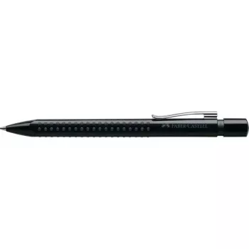 Tušinukas Faber-Castell 243999 — ištraukiamas su segtuku, mėlynas rašalas, vidutinis antgalis, juodas korpusas, 1 vnt.