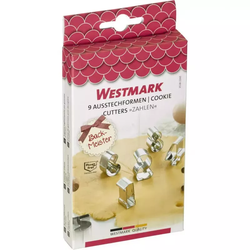 Formelė sausainiams Westmark 35382260 – nerūdijantis plienas, apvali