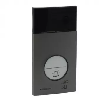 Legrand 343081 vaizdo domofono skydelis su mygtukais, sidabrinis