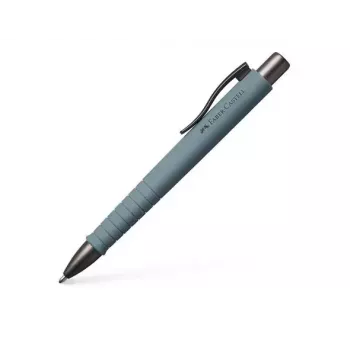 Tušinukas a.w. Faber-Castell 241188 – užspaudžiamas, mėlynas rašalas, pilkas korpusas, ypač storas antgalis, 1 vnt.