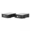 Lindy 300m Fibre Optic HDMI 4K60 ir USB KVM prailgintuvas, siųstuvas ir imtuvas, 300 m, 3840 x 2160 pikseliai, juoda, metalas