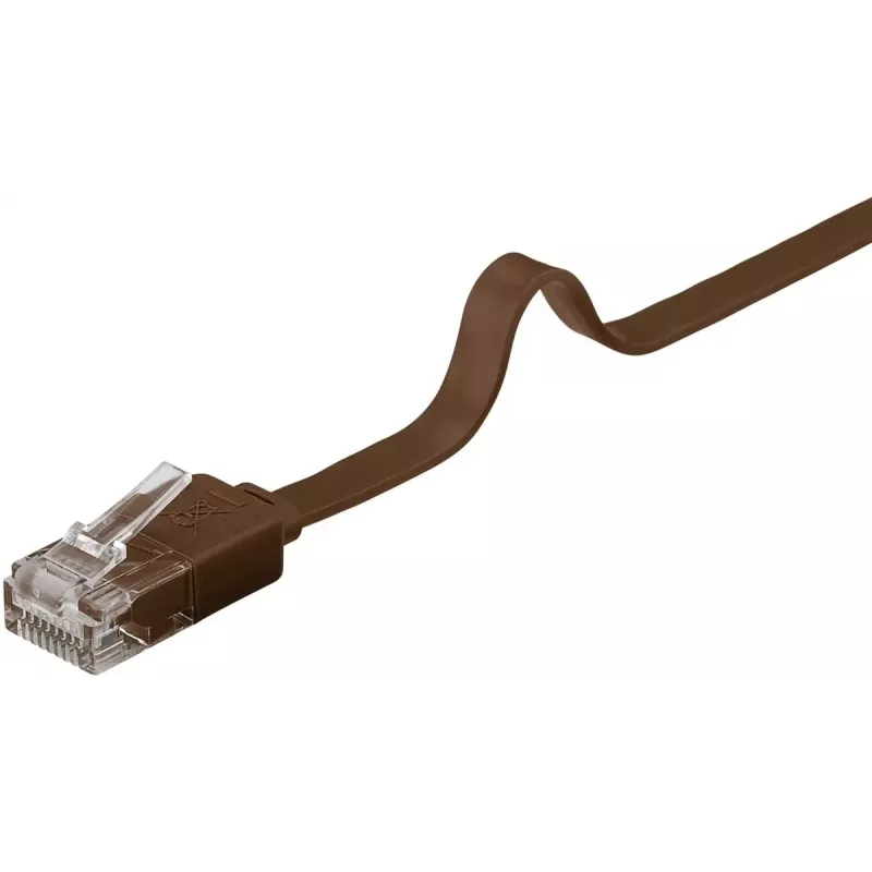 Tinklo kabelis Goobay 95895 Cat6 U/UTP 20 m rudas