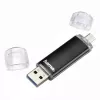 Hama Laeta Twin 16GB USB atmintukas USB Type-A / Micro-USB 3.2 Gen 1 juodas