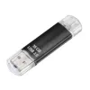 Hama Laeta Twin 16GB USB atmintukas USB Type-A / Micro-USB 3.2 Gen 1 juodas