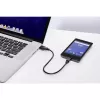 USB kabelis Renkforce RF-4463076 0,3 m USB A Micro-USB B juodas