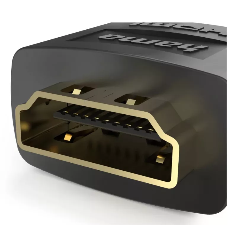 Hama 00305161 HDMI jungtis, HDMI A tipo (standartinė), juoda