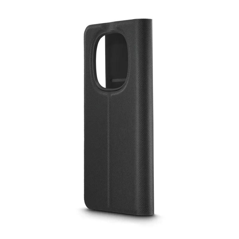 Folio dėklas HAMA Daily Protect Redmi Note 15 (6,77 colio) – juodas, 2 kišenės kortelėms, stovas