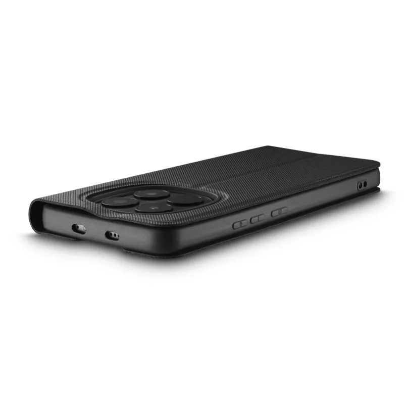 Folio dėklas HAMA Daily Protect Redmi Note 15 (6,77 colio) – juodas, 2 kišenės kortelėms, stovas