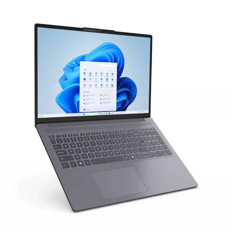 Nešiojamas kompiuteris Lenovo IdeaPad Slim 3 16ARP10 AMD Ryzen™ 3 7335U 40,6 cm (16 colių) WUXGA 8 GB DDR5-SDRAM 512 GB SSD Wi-Fi 7 (802.11be) Windows 11 Home Pilka