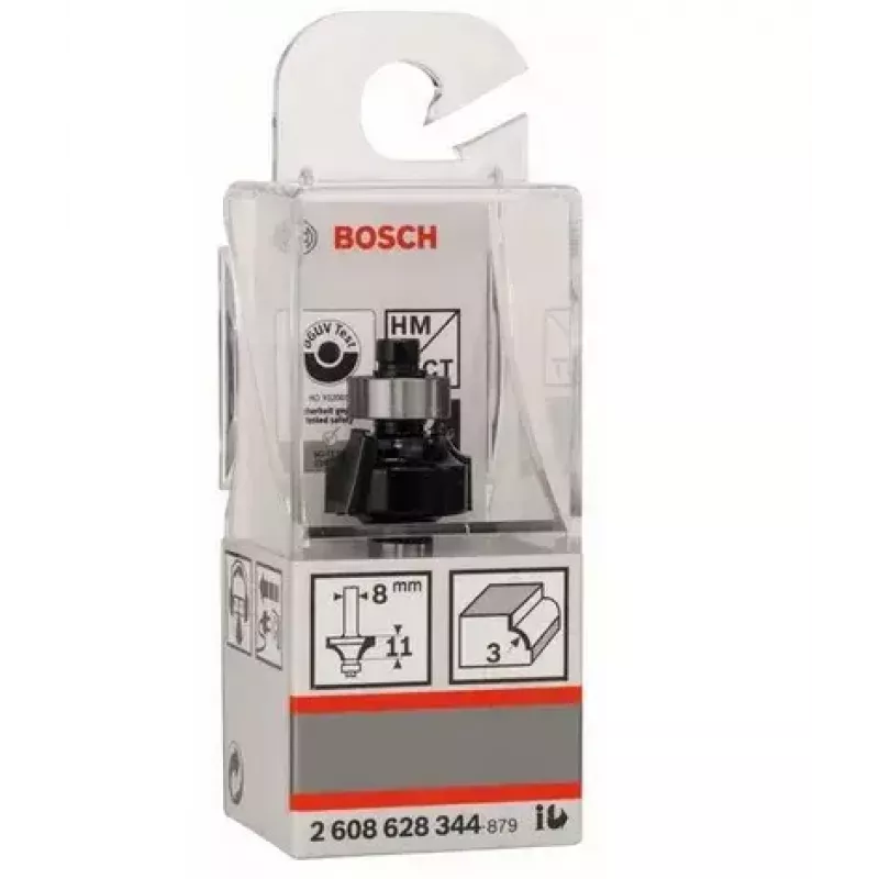 Gręžtuvas Bosch 2608628344, koto skersmuo 8 mm, darbinis ilgis 1,02 cm