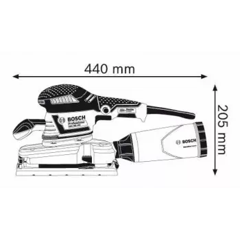 Bosch GSS 280 AVE Professional orbitinis šlifuoklis 11000 RPM 22000 OPM