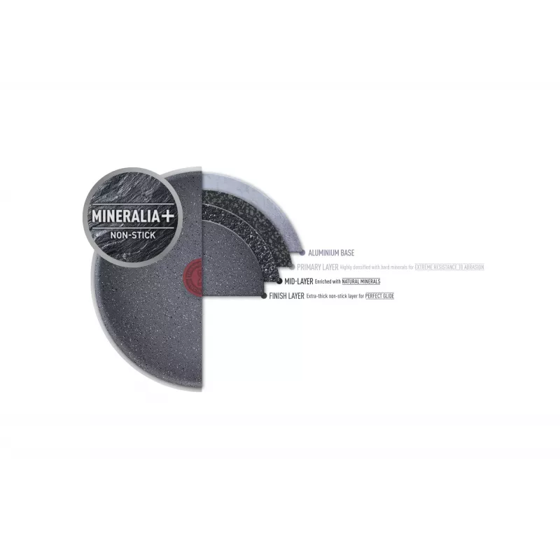 Universali keptuvė Tefal Healthy Chef G15002 20 cm pilka