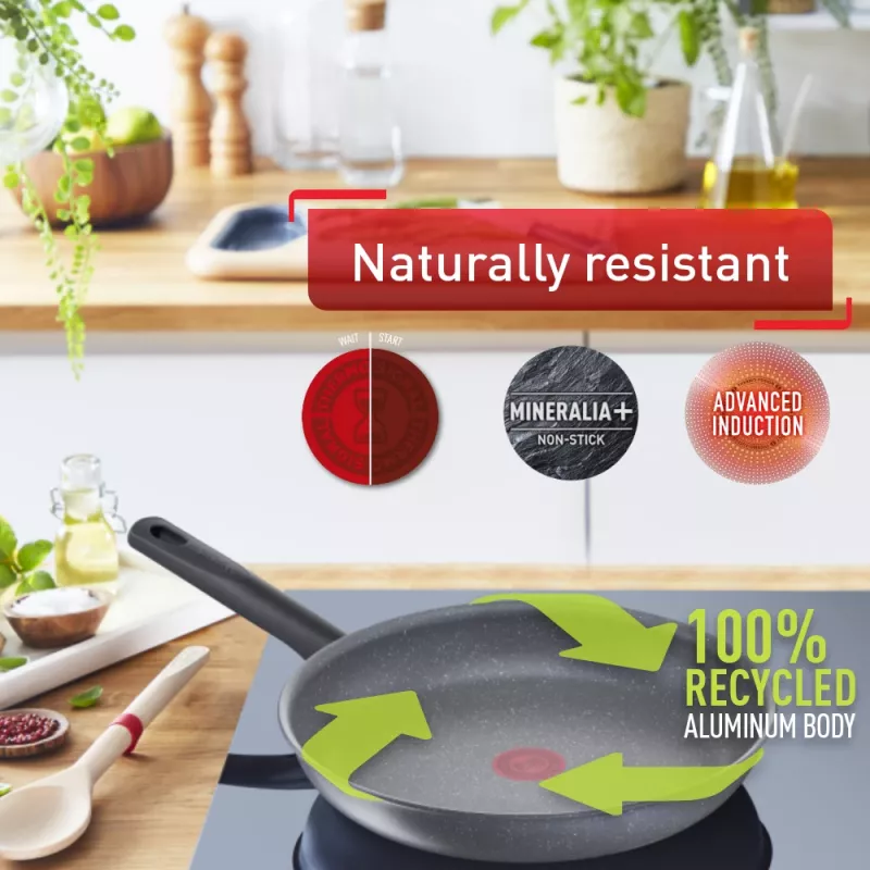 Universali keptuvė Tefal Healthy Chef G15002 20 cm pilka