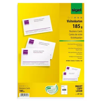 Vizitinės kortelės Sigel DP930