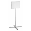 Informacinis stovas Durable 502957 A3 nerūdijančio plieno, 638×638×1420 mm, antracito/pilka