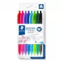 Automatinis užsegamas tušinukas Staedtler Ball 4230 8 spalvų