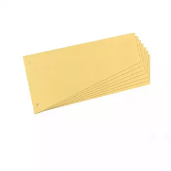 Skirstytuvai Herlitz 10838381 kartoniniai geltoni 100 vnt.