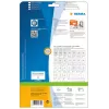 Lipnūs etikečių lapai HERMA Labels Premium A4 97x67,7 mm