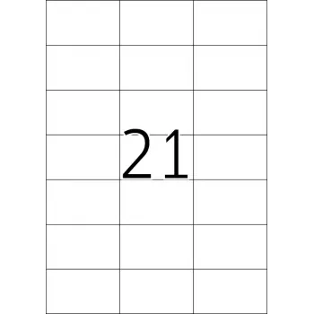 Lipnūs etikečių lapai HERMA Labels Premium A4 70x42.3 mm 525 vnt.