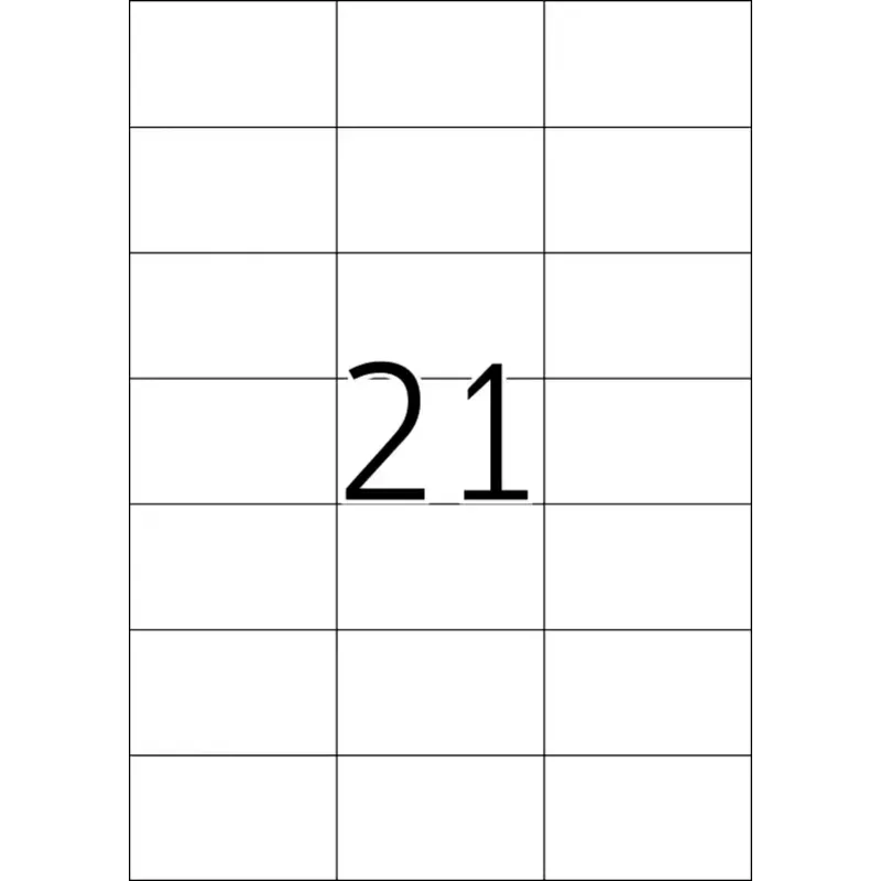 Lipnūs etikečių lapai HERMA Labels Premium A4 70x42.3 mm 525 vnt.