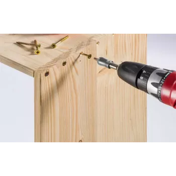 Gręžtų ir antgalių rinkinys KWB Bit and Drill Bit Box 33 vnt.
