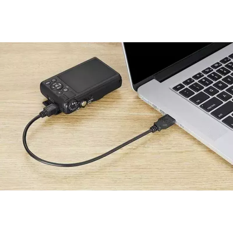 USB laidas Renkforce RF-4455807 0,3 m USB A Mini-USB B juodas