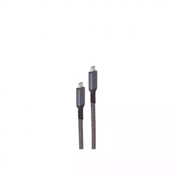 USB-C laidas ShiverPeaks BS14-75007 2 m USB 3.2 Gen 2 juodas/baltas
