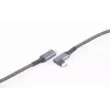 USB C į USB C laidas ShiverPeaks BS14-75017, USB 3.2 Gen 2 (10 Gbit/s), 2 m, juoda/balta