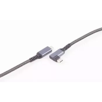 USB C į USB C laidas ShiverPeaks BS14-75017, USB 3.2 Gen 2 (10 Gbit/s), 2 m, juoda/balta