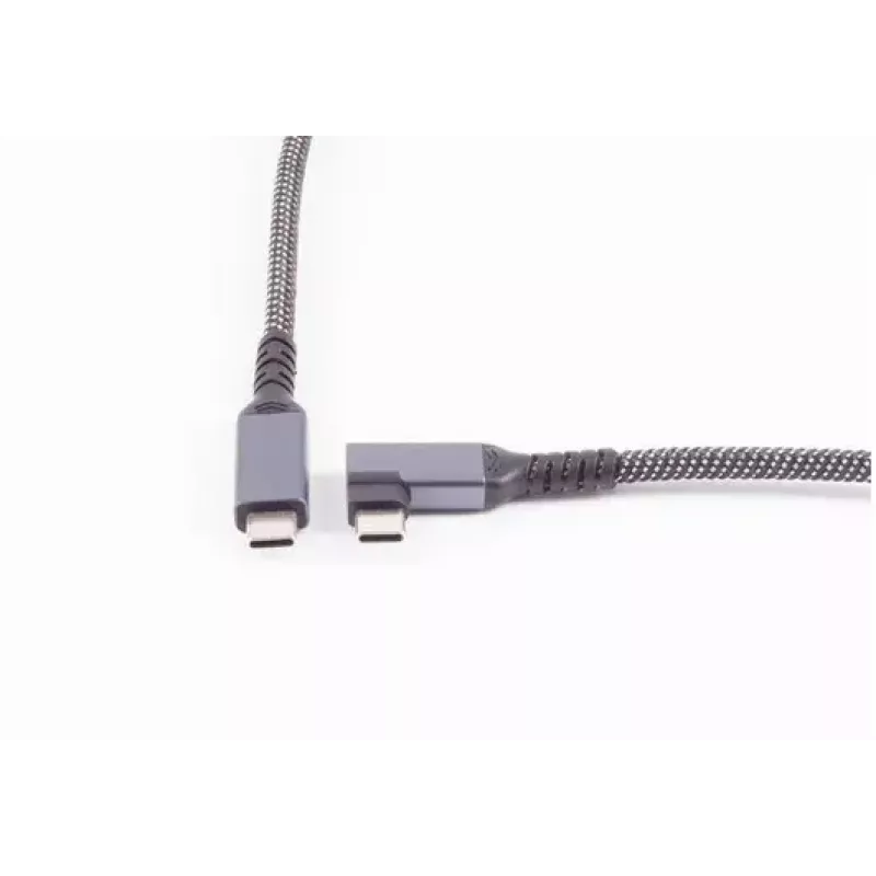 USB C į USB C laidas ShiverPeaks BS14-75017, USB 3.2 Gen 2 (10 Gbit/s), 2 m, juoda/balta