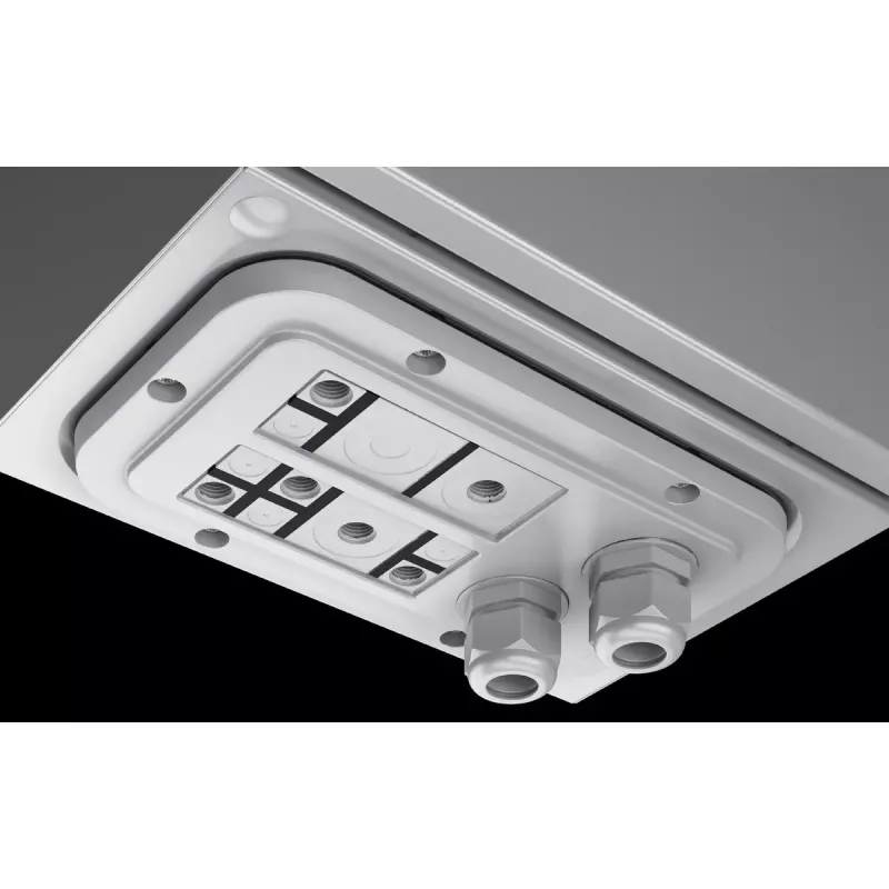 Rack plokštė Rittal SZ 2563.200 šviesiai pilka plastikinė 447x149 mm