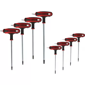 L-Torx raktų rinkinys KS Tools 151.8165 chromo-vanadžio plienas 8 vnt