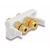 DeLOCK Easy 45 kištukinis lizdas baltas 225mm 39mm 45mm