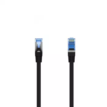 Hama 00300006 tinklo kabelis 1,5 m Cat6a S/FTP (S-STP) juodas