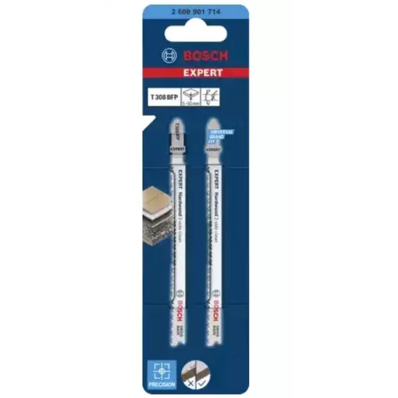 Pjūklo diskas Bosch T 308 BFP Bimetal 2 vnt. laminuotoms plokštėms
