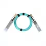 BlueOptics InfiniBand / šviesolaidinis kabelis QSFP56–QSFP56, 5 m, akvamarino spalvos