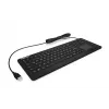 KeySonic KSK-6231 INEL (FR) klaviatūra su jutikliniu kilimėliu ir foniniu apšvietimu, pramoninė USB, AZERTY prancūziška, juoda