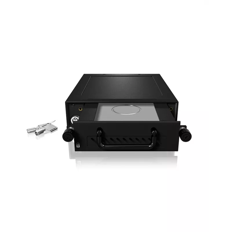 ICY BOX Carrier IB-148SSK-B korpusas HDD/SSD, juodas, 2.5/3.5 colio