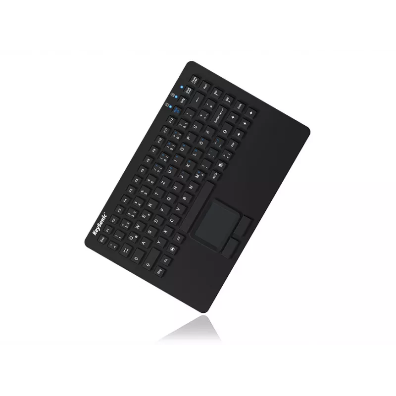 KeySonic KSK-5230 IN (CH) klaviatūra, biuro, USB, QWERTZ, Šveicariška, juoda